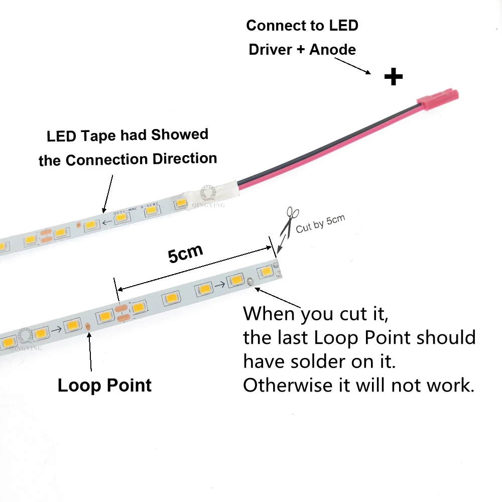 3 metri 2835 nastro LED 5 b10c 100D/m 6.3mm 7mm striscia LED bianco/caldo/neutro nastro flessibile bianco per lampadari a pannello