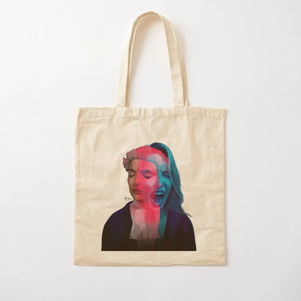 Jodie Comer Tote Bag large size bags eco bag folding