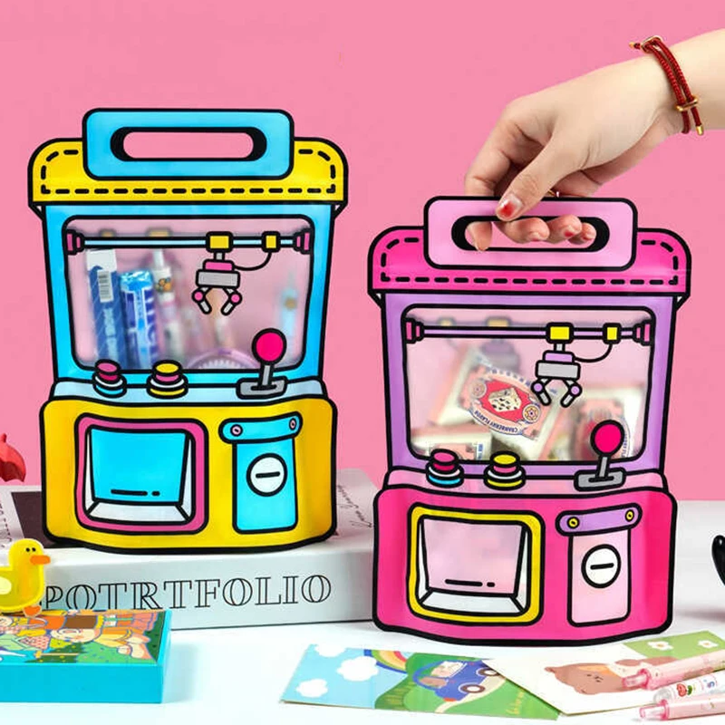 10ชิ้นกระเป๋าตุ๊กตาการ์ตูนน่ารักขนมแมวถุงซานตาพลาสติกมีซิปล็อกด้วยตัวเองสำหรับงานเลี้ยงเทศกาลวันเกิด