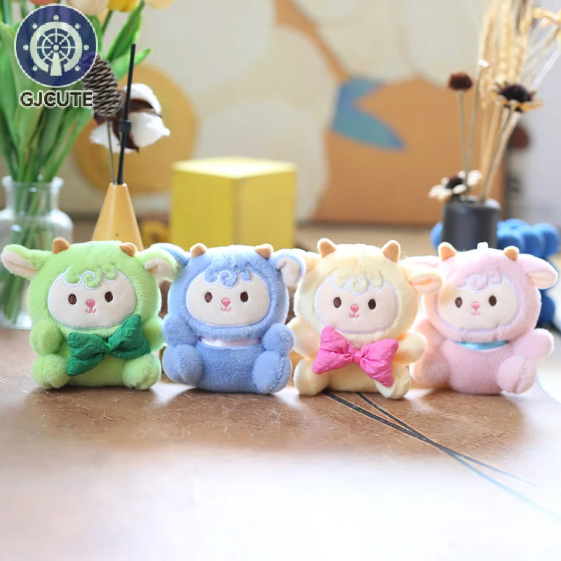 Cute Plush Sheep Pendant For Children Adult Mini Stuffed Animals Soft Lamb Doll Keychain Bags Decor Car Pendant Girls Gift