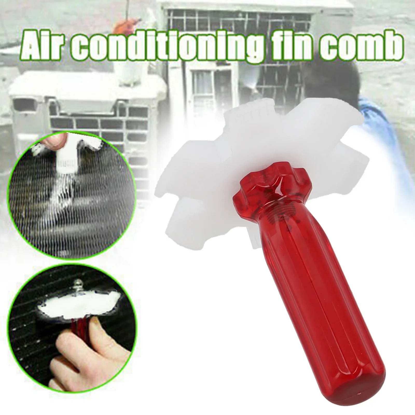 1pc Air Conditioner Fin Repair Comb Cooler Condenser Compact Refrigeration Home Cleaning Tools Dust Removal Accessories