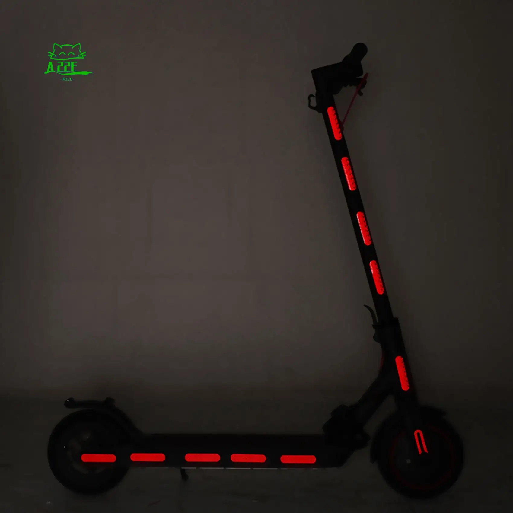 

A22E-Front Rear Wheel Cover Protective Shell Reflective Sticker For Ninebot Max G30 Scooter Accessories 4PCS
