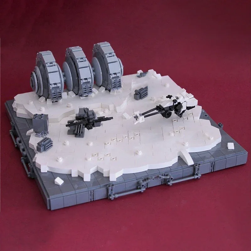 

1145pcs MOC Hothes Our Finest Hour Star Battle creativity Building Blocks Christmas Gift Hands-on ability