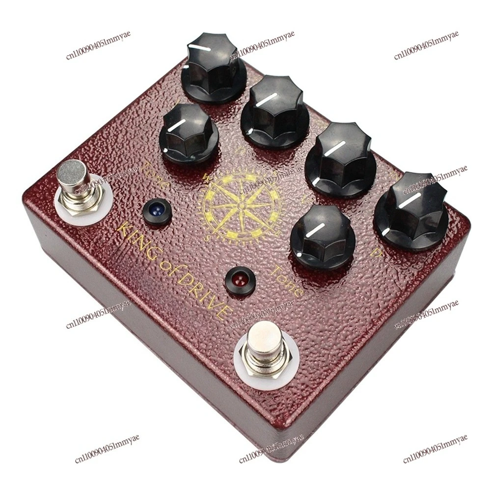 

King of Tone Overdrive Stomp Analog Based on Analog Man Effect King of Drive Guitar Effect Pedal Accessories KXH