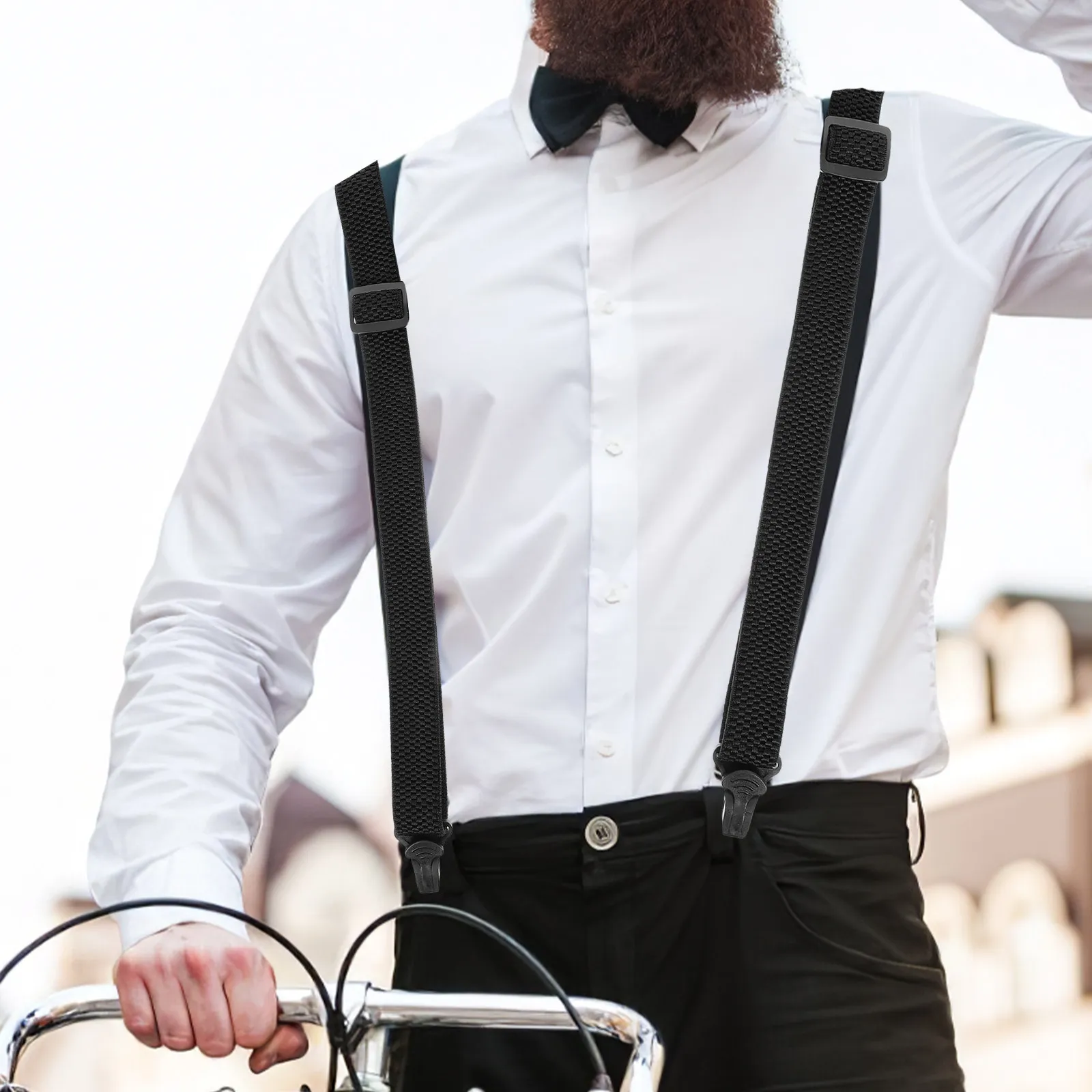 pants-suspenders-for-men-adjustable-elastic-unisex-x-back-suspenders-heavy-duty-polyester-material-for-wedding-party-dinner
