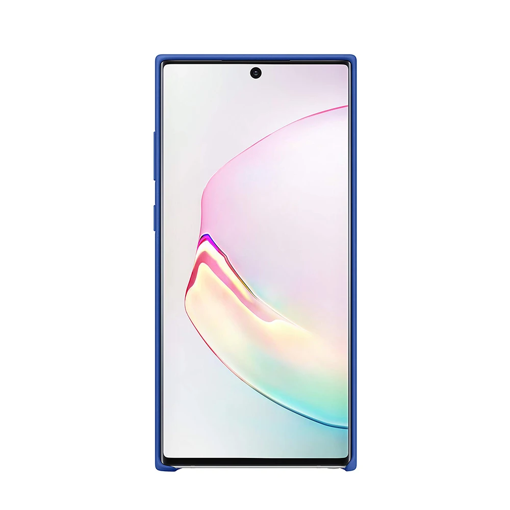 Original For Samsung Silicone Cover EF-PN975 for Galaxy Note 10+ Note 10 Plus Soft Back Shockproof  Silicone Cover