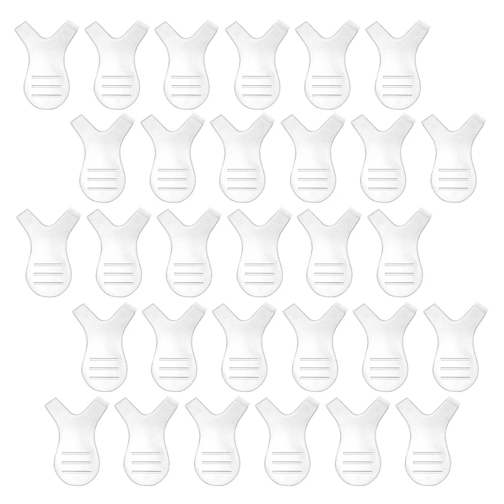 30 個まつげブラシツールプラスチック耐久性のあるまつげエクステンション用品まつげメイクアップメイクアップツール