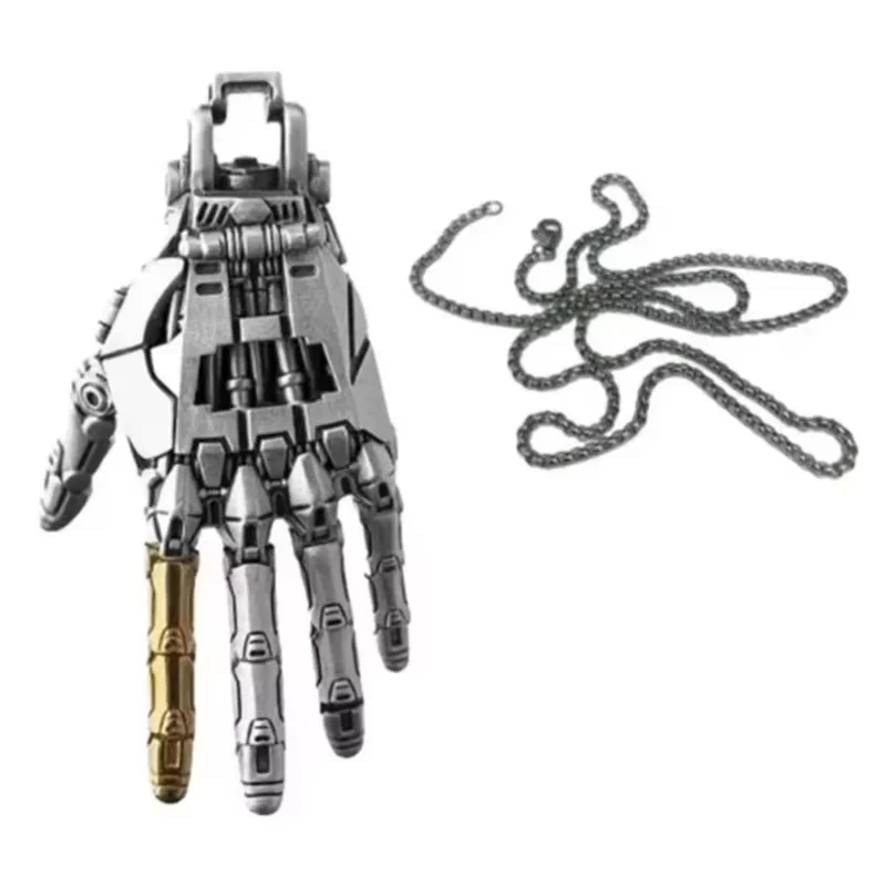 Gothic Retro Mechanical Hand Keychain Pendant