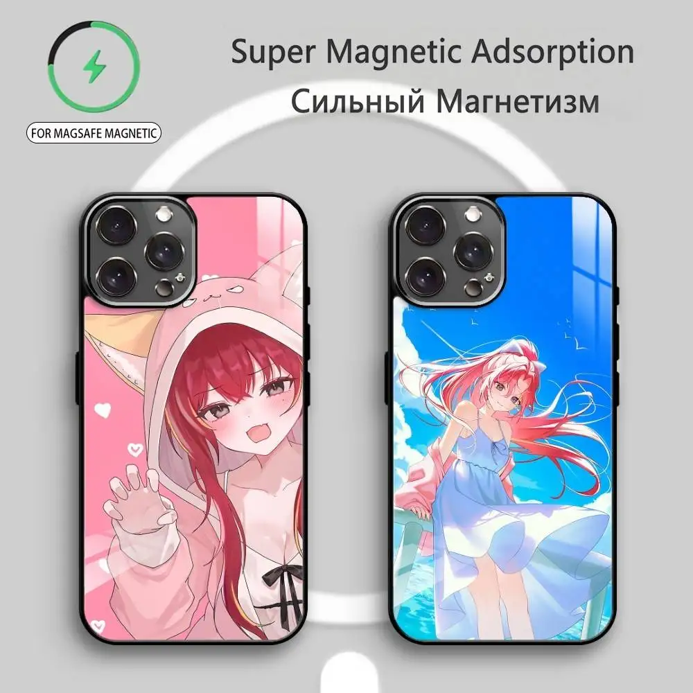 cute Singer A-Akane L-Lize Phone Case For iPhone17,16,15,14,13,12,11 Plus,Pro Max Magnetic For Magsafe Wireless Charging