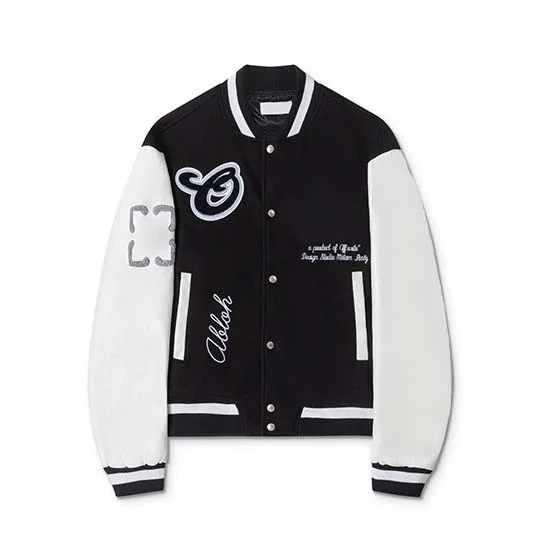 

Лучшая версия 1:1, шерстяная хлопковая смесь с вышивкой логотипа, женская и мужская куртка, пальто в стиле хип-хоп, свободная куртка, бейсбольная форма