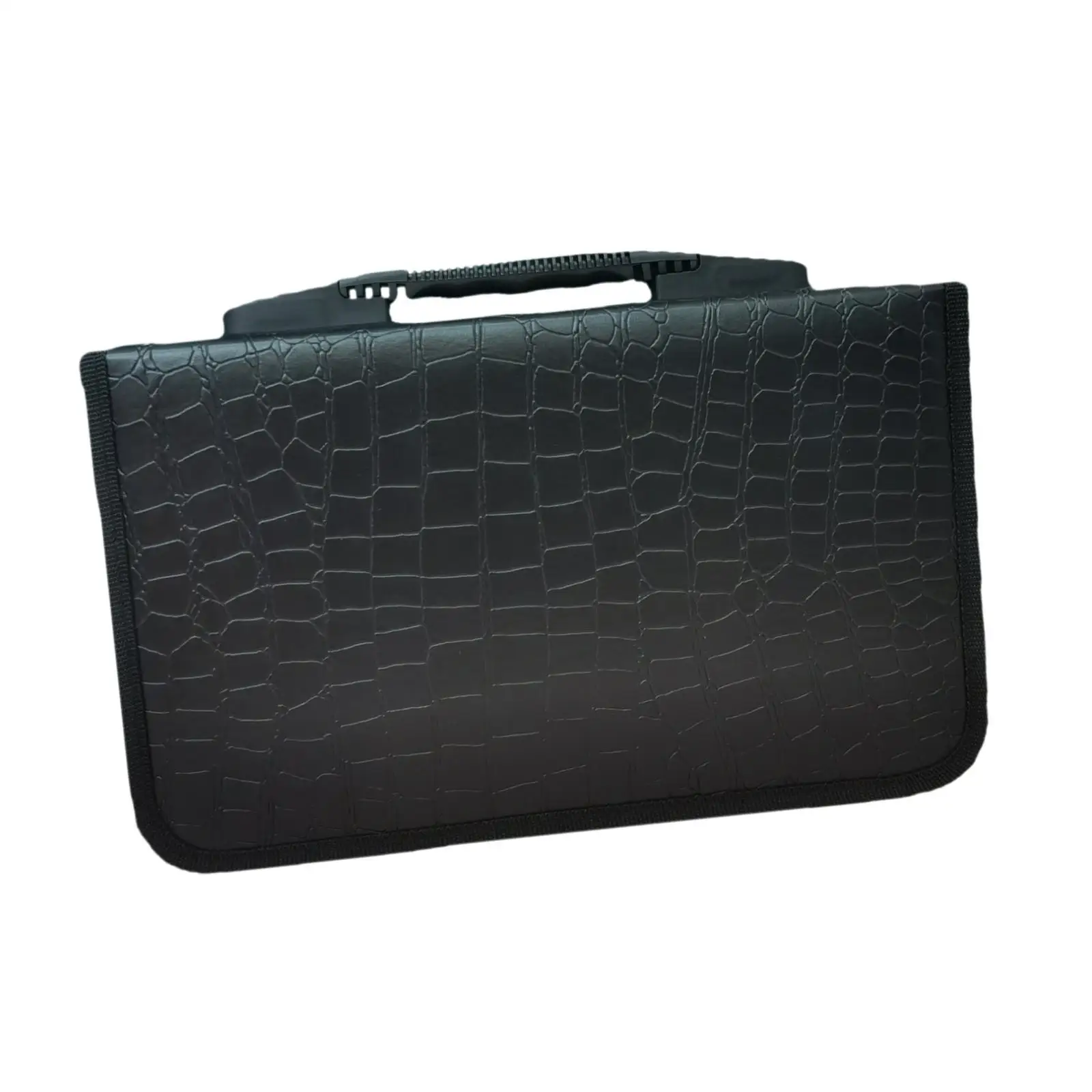 CD Case Bag Travel CD Wallet Black Disc Carry Case Holder Bag for Office Car