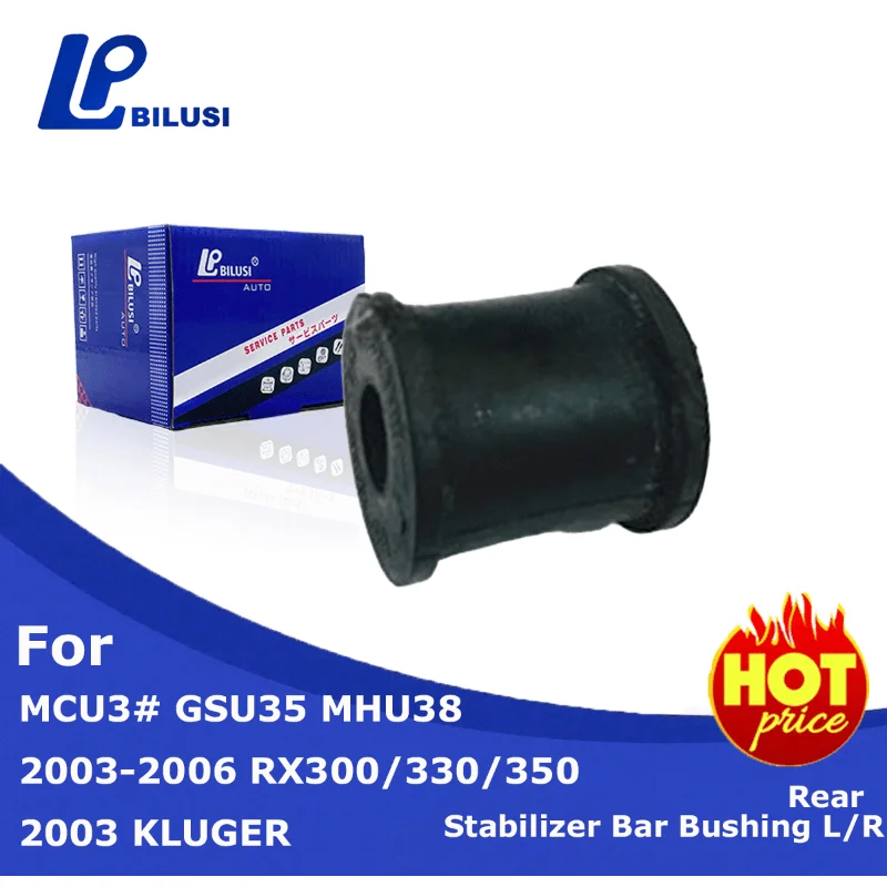 

Bilusi OE: 48818-48020 Задняя втулка стабилизатора левой/правой Kluger Camry Highlander 2000-2011 LEXUS RX400H/300/330/350