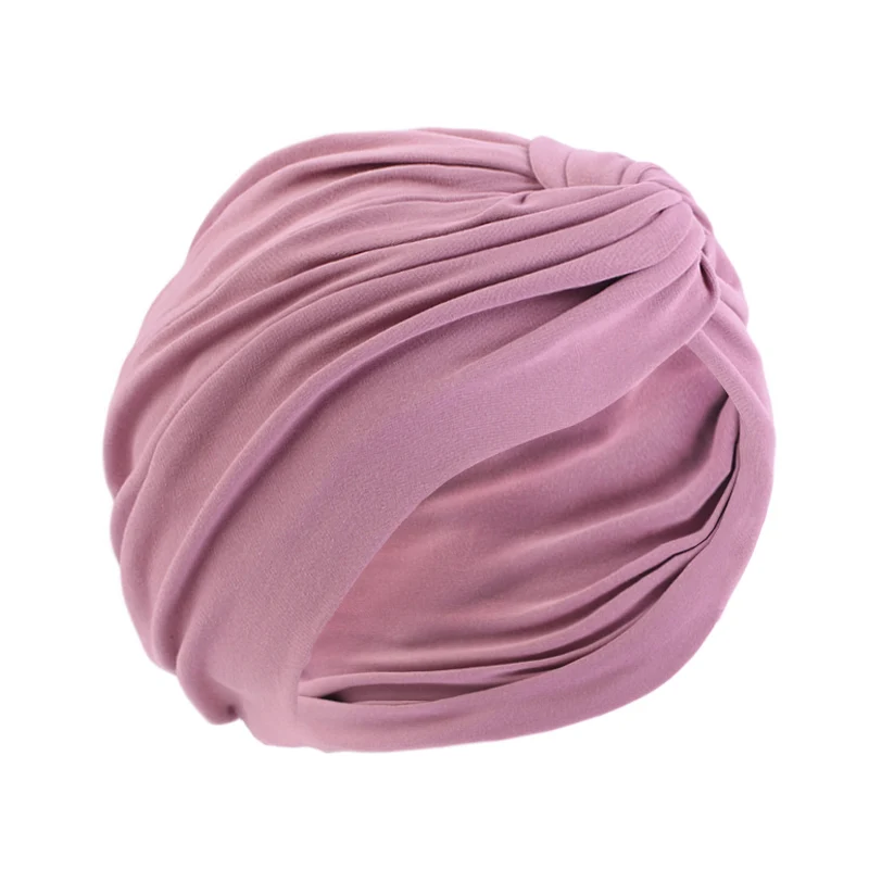 Touca feminina muçulmano, gorro de quimioterapia para dormir, turbante para cachorro, acessório para perda de cabelo