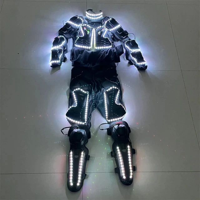 New Design DJ Stage Show Light Up Luminous Clothes Ballet Gloves Glasses