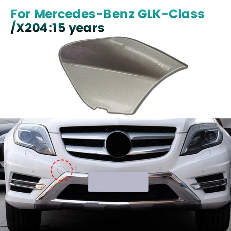 Car Front Bumper Towing Hook Cover Tow Hook Cap Painted 2048851424 For Mercedes-Benz GLK X204