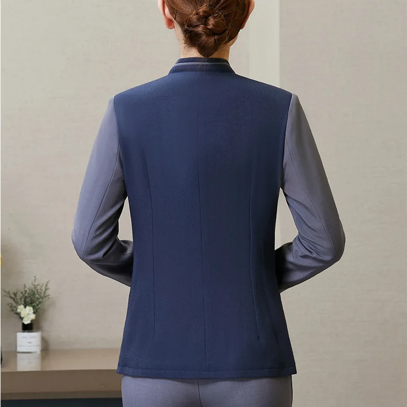 Cleaning Work Uniform for Women Property Hotel Room Cleaner Auntie GuesthousePABreathable Waiter Long Sleeve Autumn Winter Outfi