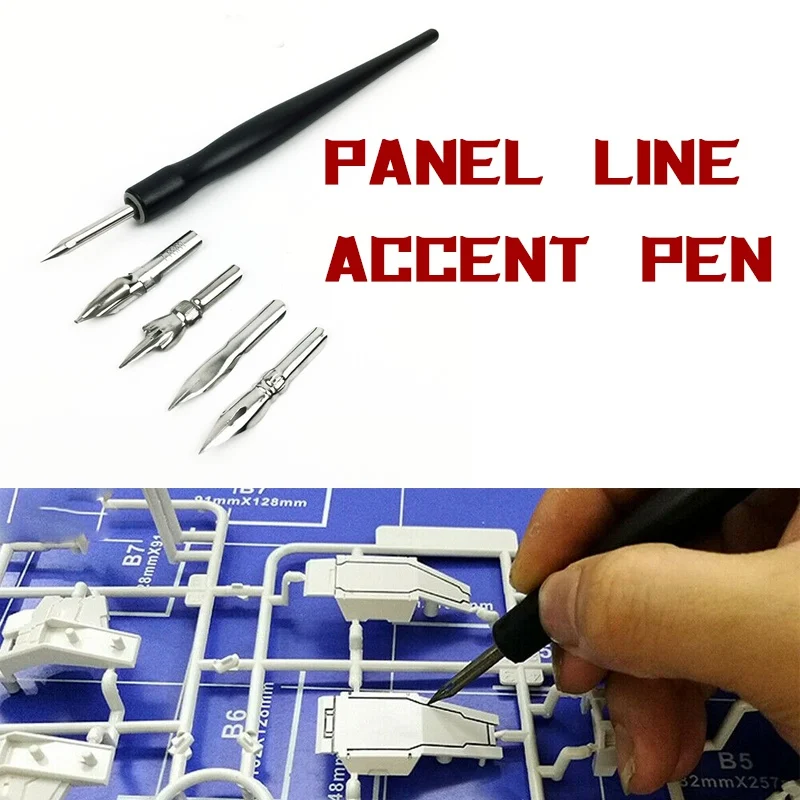 Panel Line Accent Pen Assembly Model Tool Avoid Scrubbing Infiltration Line DIY Hobby Tool