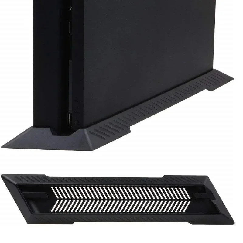 Non-Slip Vertical Cooling Stand Dock Mount Base Holder For Playstation PS4 Slim Pro Game Console Anti-Scratch Accessories