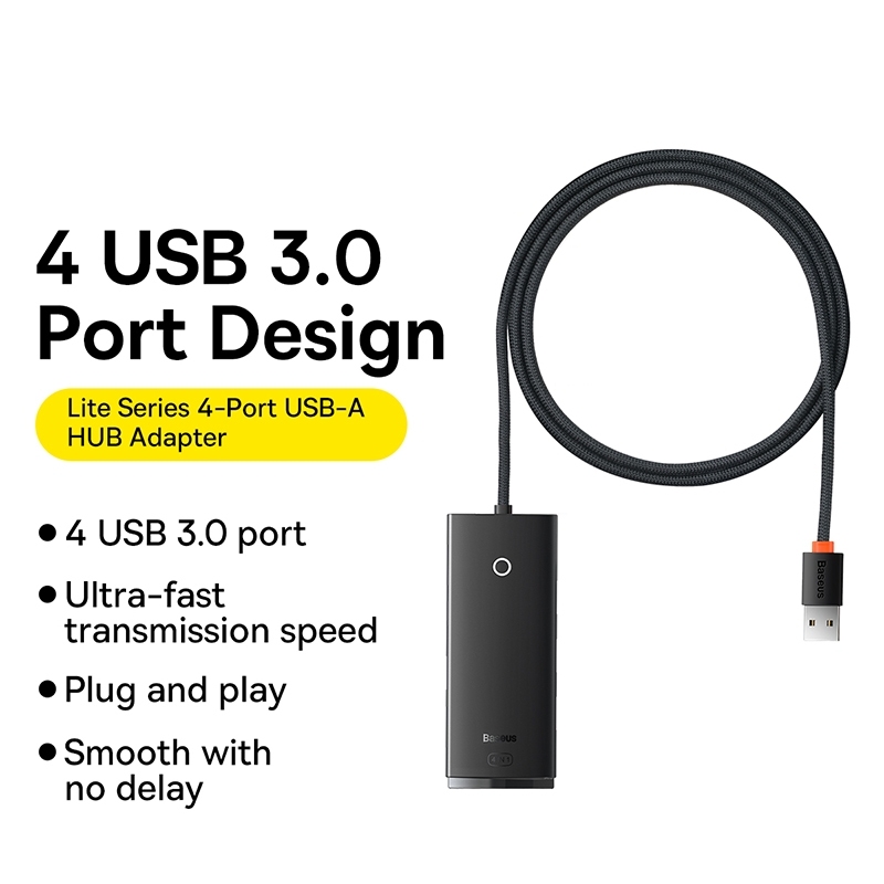 【Flash Sale Limited Stock】Baseus 8-in-1 USB C HUB to HDMI 4K@60Hz Type-C USB3.0 Adapter PD 100W RJ45 SD TF Docking Station Hub