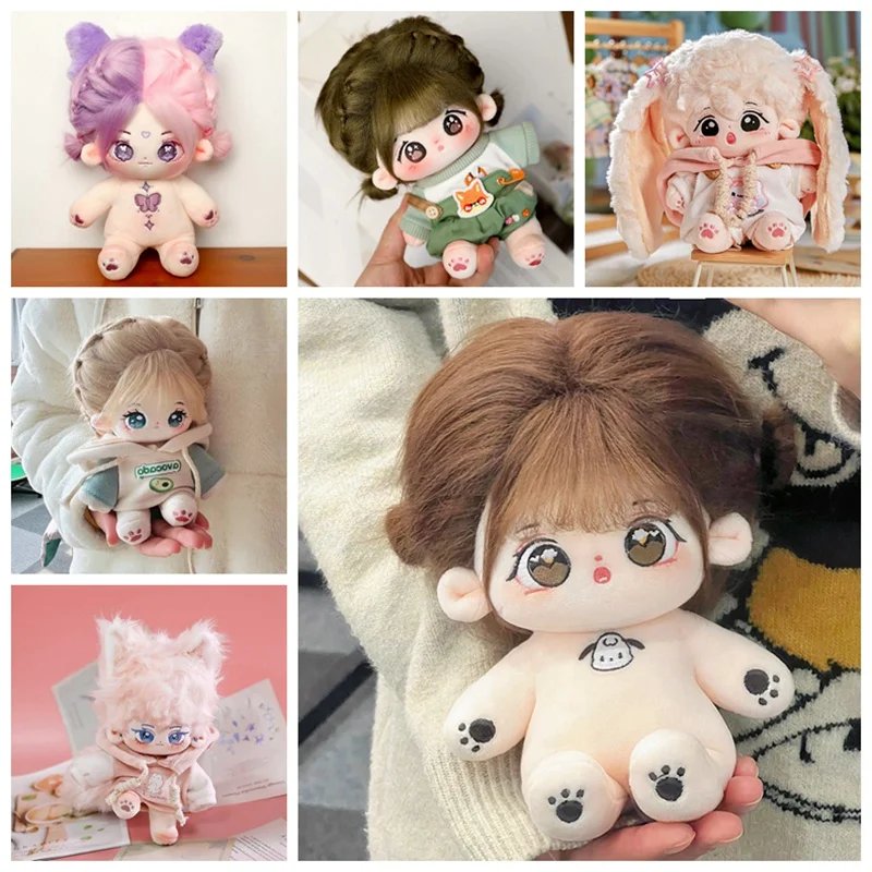 

Cute New Idol Doll Anime Plush Star Dolls Stuffed Customization Figure Toys Cotton Plushies Toys Fans Collection Gift