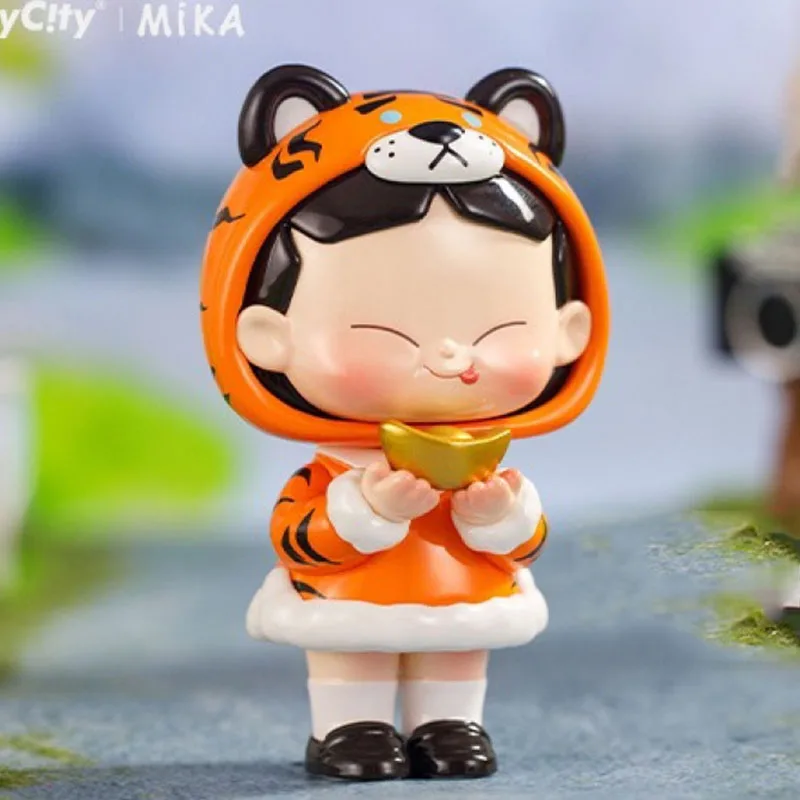 Toycity Mika Forest Fashion Week Series Figurka anime Zgadnij Torba Ozdoba Figurki Wystrój domu Lalki na biurko Model Prezent dla dziewczynek