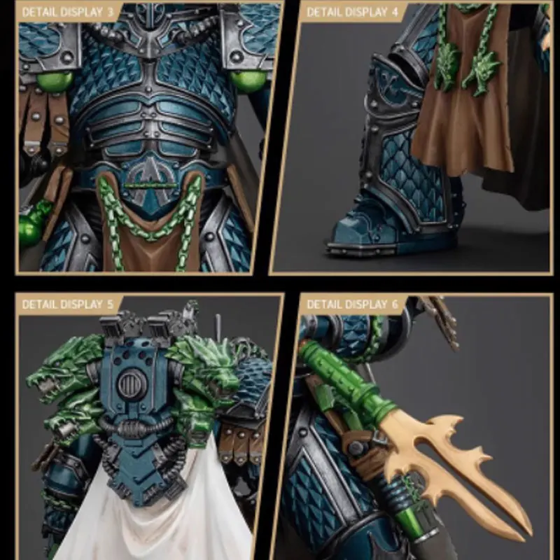 [In Stock]JOYTOY Warhammer The Horus Heresy Action Figure Aipha Legion Alpharius Anime Figurine Joint Movable Model Gifts