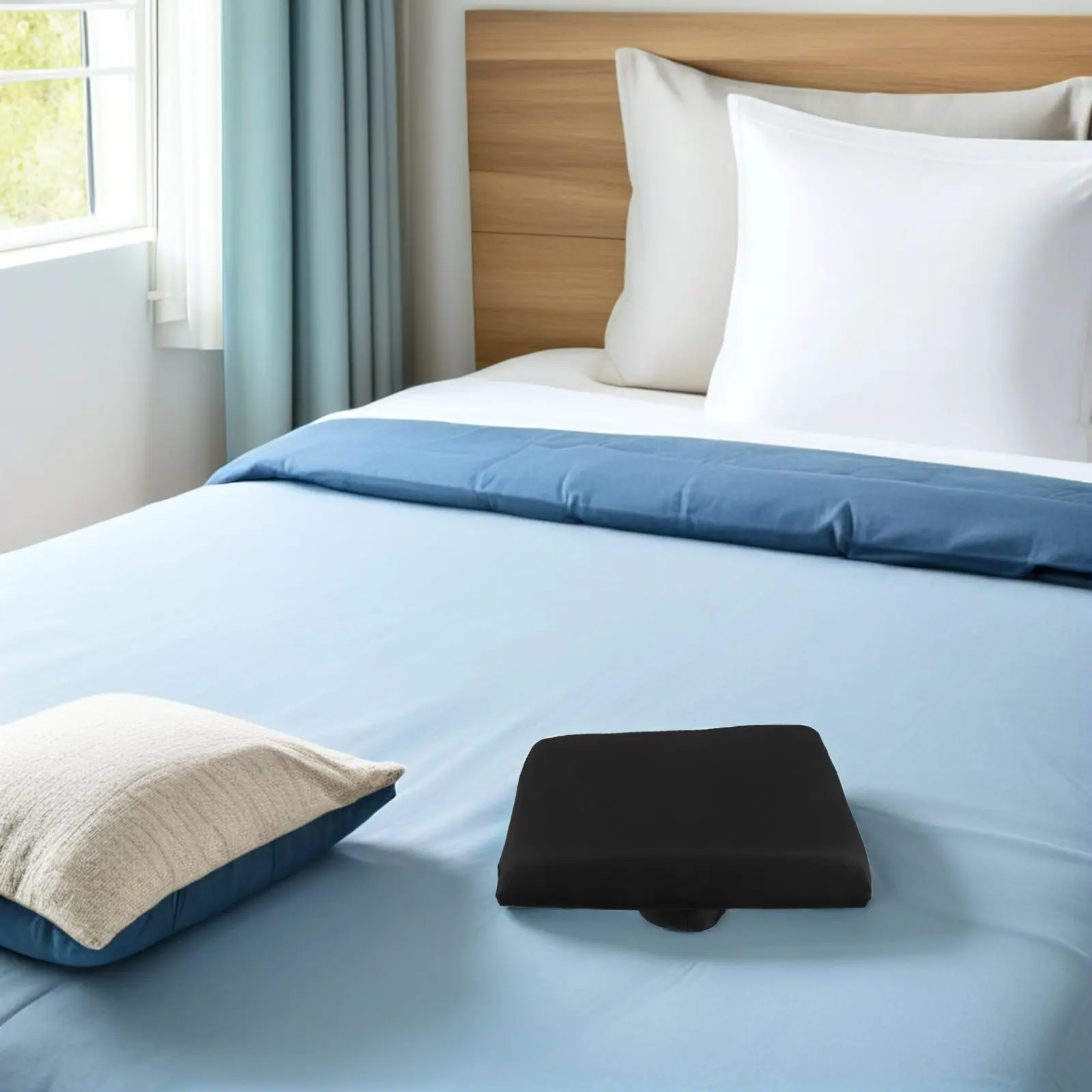 

Premium Massage Headrest Pillow High-Density Memory Foam Skin-Friendly Head Support for Massage Table Bed Spa Use