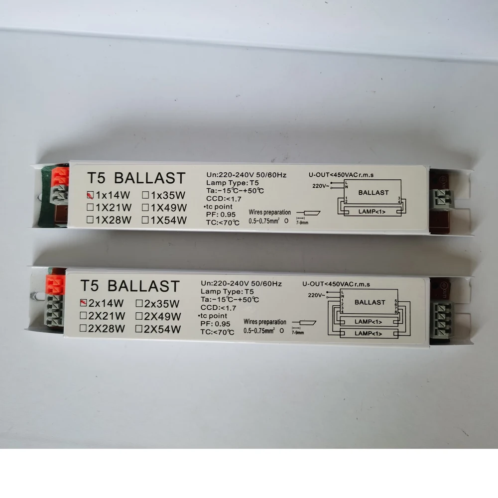 FSL EB-T5 14/28W 220V 50HZ Electronic Ballasts for T5 Fluorescent Lamps 2X14W 2X28W