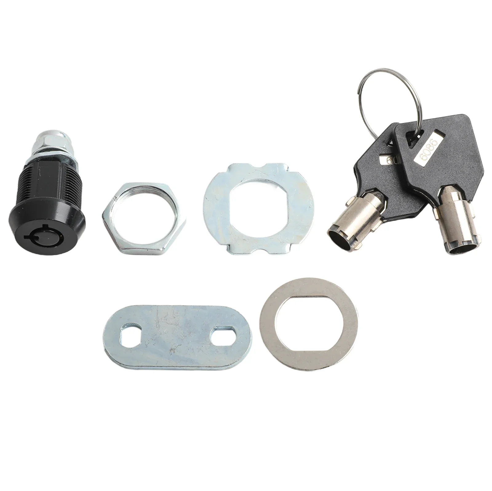 Keys Cam Lock Locker Lock Zinc Alloy 17mm 2 Pieces 90 Degrees Alike Mailbox Drawer Cabinet Desk Turn Practical