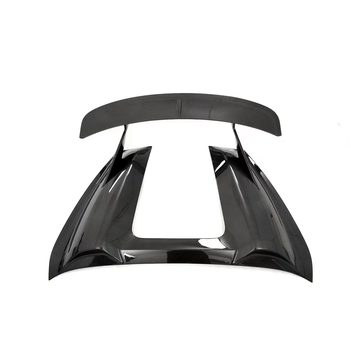 Dry Carbon Fiber Rear Wing for Porsche Cayman 718 Boxster Rear Trunk Wing 2