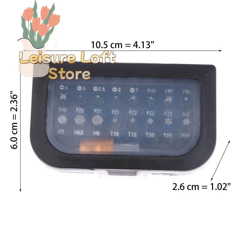31 31 in 1 Handy Screwdriver Bits Set 25mm Bit Adapter Toolkit for Electronics Eyeglasses and Toys Repair - Aliexpress Deal