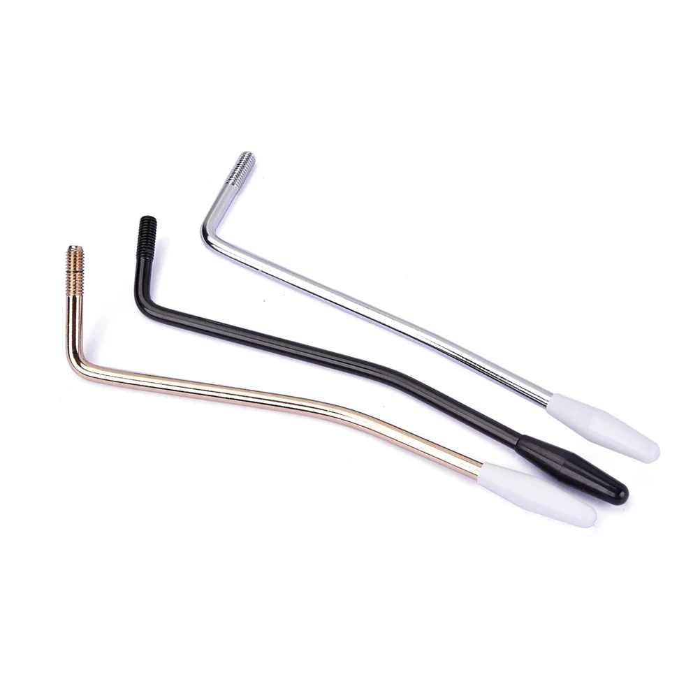 3 PCS Guitar String Tension Adjustment Whammy Bar Single Tremolo Bridge System Parts Component Tone Change Arm