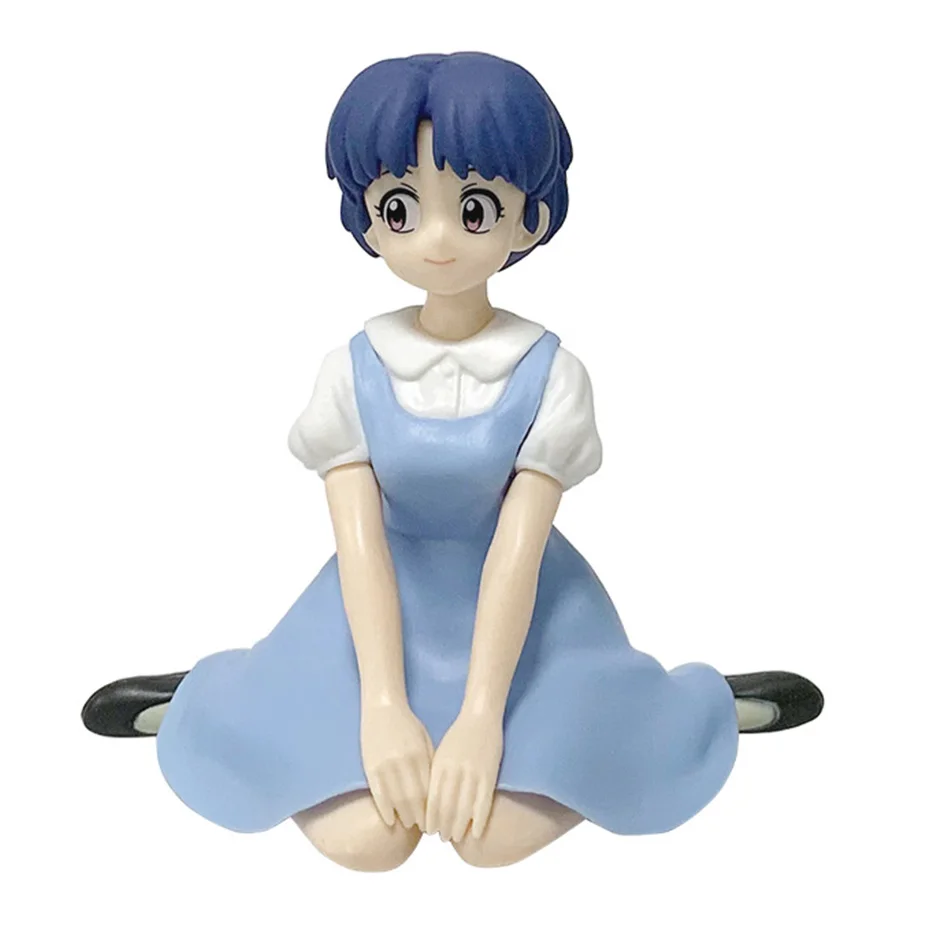 10cm Figurka Aixlan Ranma 1/2 Amine Ranma Tendou Akane Śliczna Figurka Akcji z PVC Kolekcjonerski Model Prezent na Halloween Boże Narodzenie Zabawka Lalka