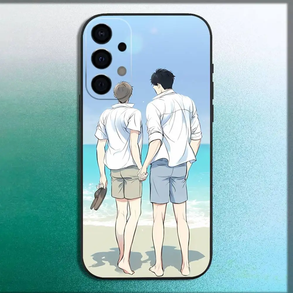 Bj comics Alex Capa de telefone para Samsung Galaxy A73,72,71,A52,51,40,41,A22,A32,31,A13,12,Note20 Soft Black Shell