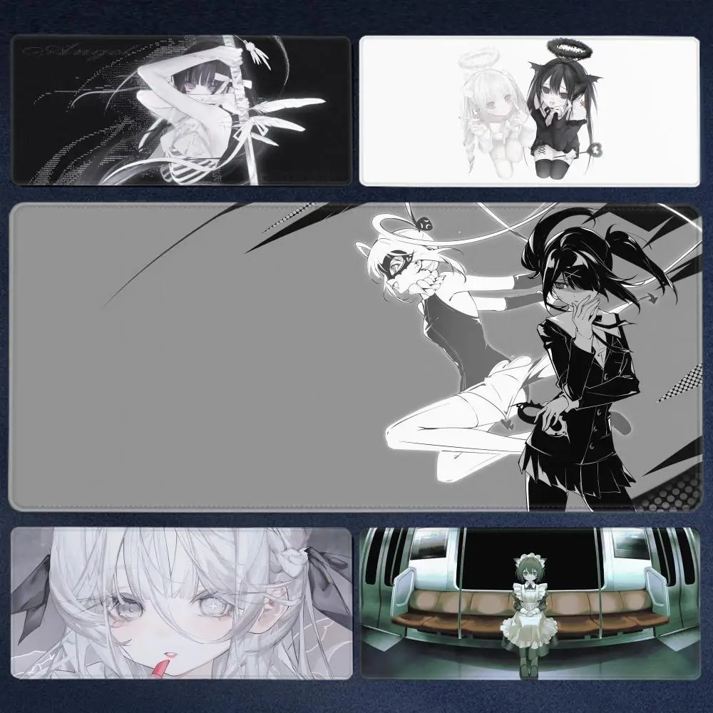 

Large Anime Pretty Girl Cartoon Mouse Pad Creative Design Dormitory Esports Anti slip Desk Mat Office Computer Keyboard Mousepad