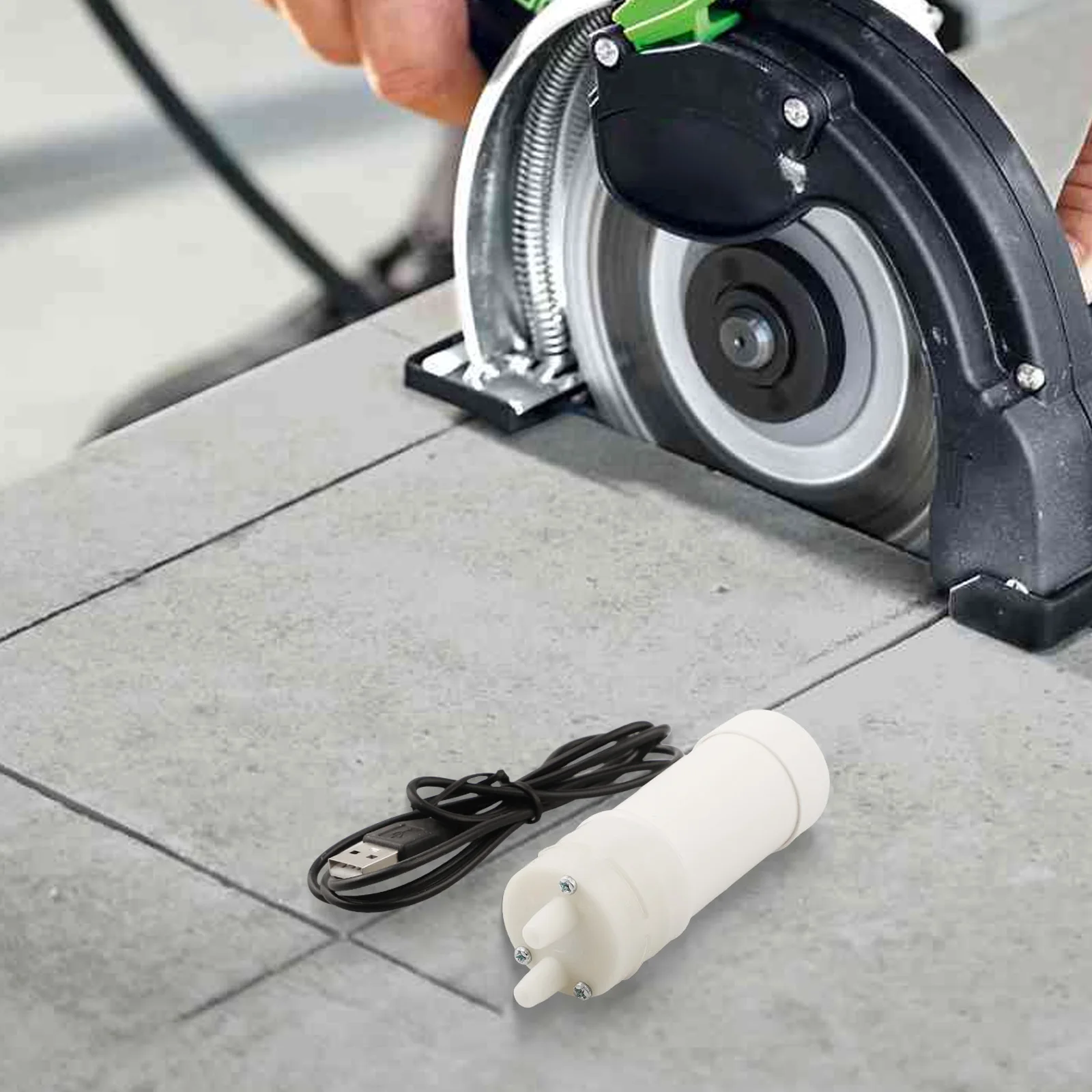 Blower Outlet Pipe 1 Meter Self-priming Pump One Meter Outlet Pipe Tool-free Operation 5V Power Source Compatible