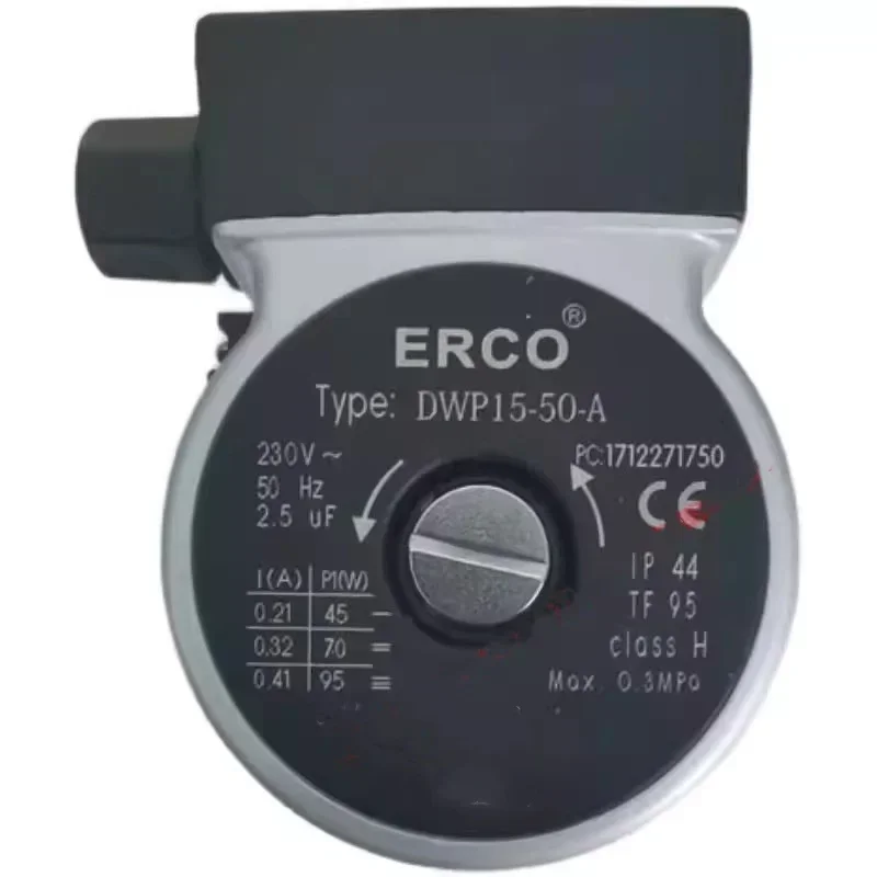 Motor 902614160 46660270 da bomba de circulação de água da caldeira a gás ERCO DWP15-50-F para Ferroli Diva & Koreastar