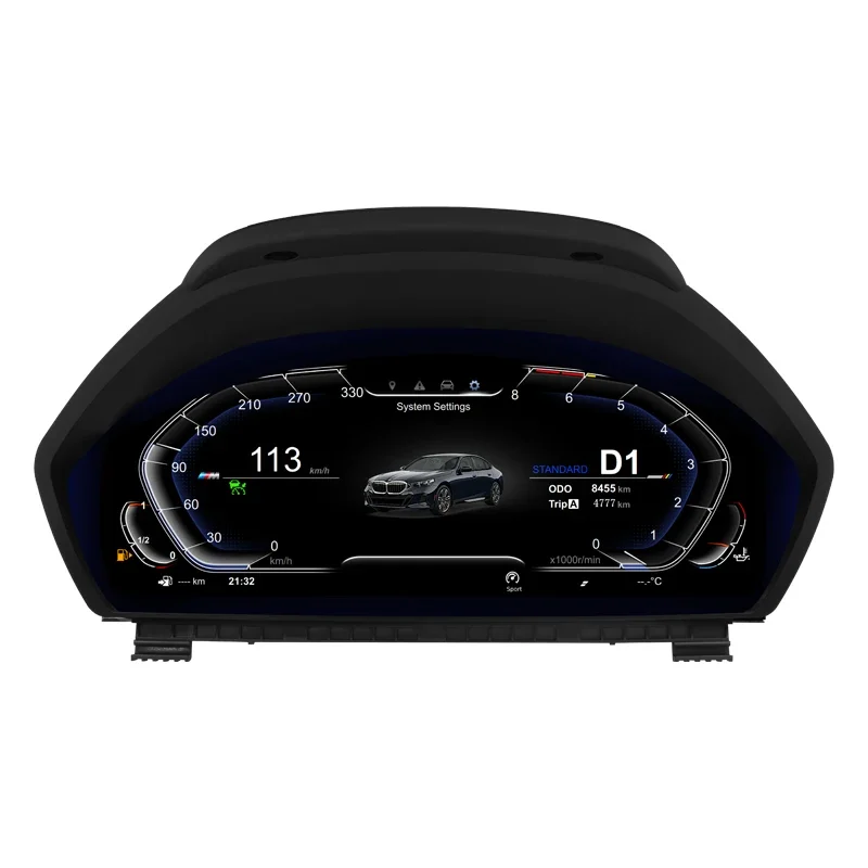 For BMW 3 Series F30 F31 4 Series F32/F34/F36 LINUX 12.3 Inch LCD Speedometer Dashboard Digital Cluster