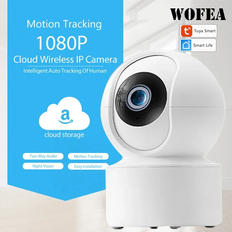 

1080P 2MP WIFI IP Camera Panoramic Dual PTZ Wireless Surveillance HD CCTV Home Security WIFI Baby Monitor P2P Night Vision