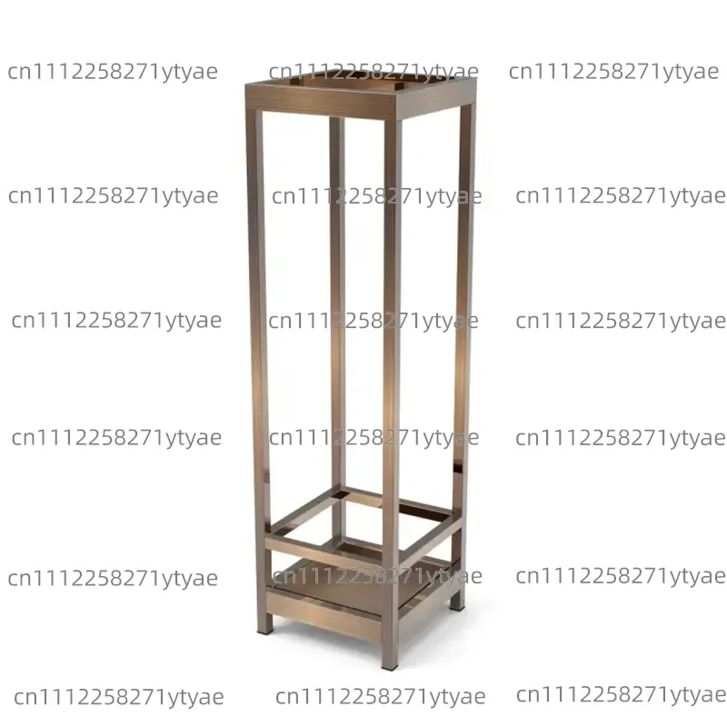Customized Hotel Lobby Umbrella Rack, High-end Hotel Metal Umbrella Rack