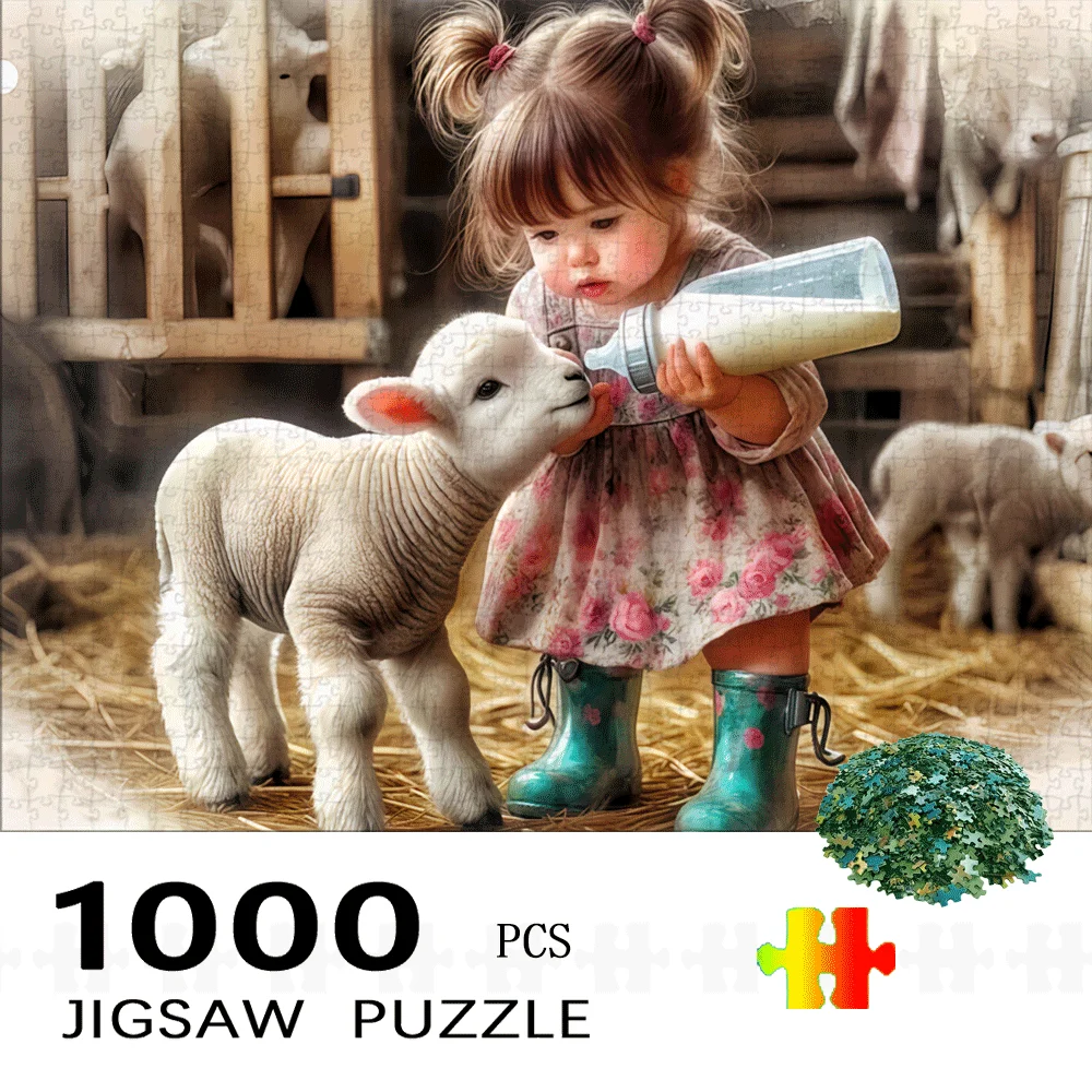 Lamb Paper Puzzle 1… - image