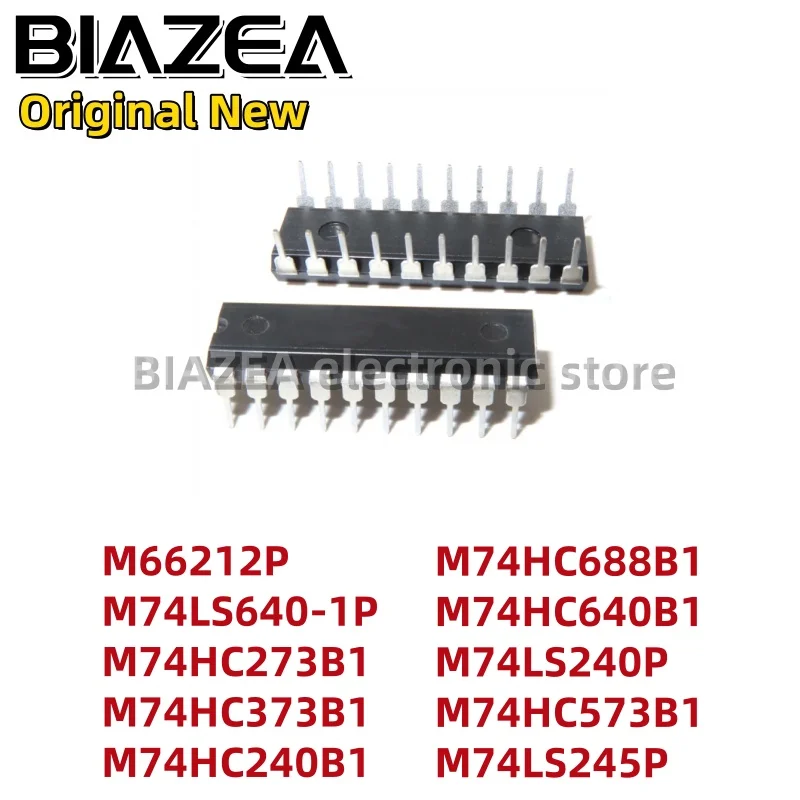 1piece M66212P M74LS640-1P M74HC273B1 M74HC373B1 M74HC240B1 M74HC688B1 M74HC640B1 M74LS240P M74HC573B1 M74LS245P DIP20