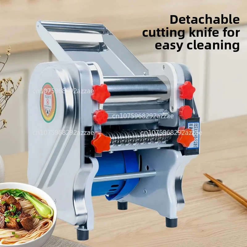 New stainless steel electric noodle maker - home & commercial use, compact, fully automatic