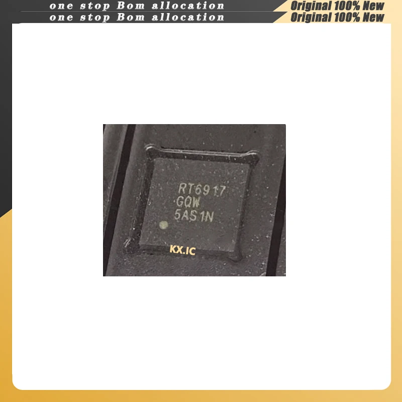 10PCS/LOT  RT6917GQW  RT6917G  6917GQW  QFN  Stock NEW Original