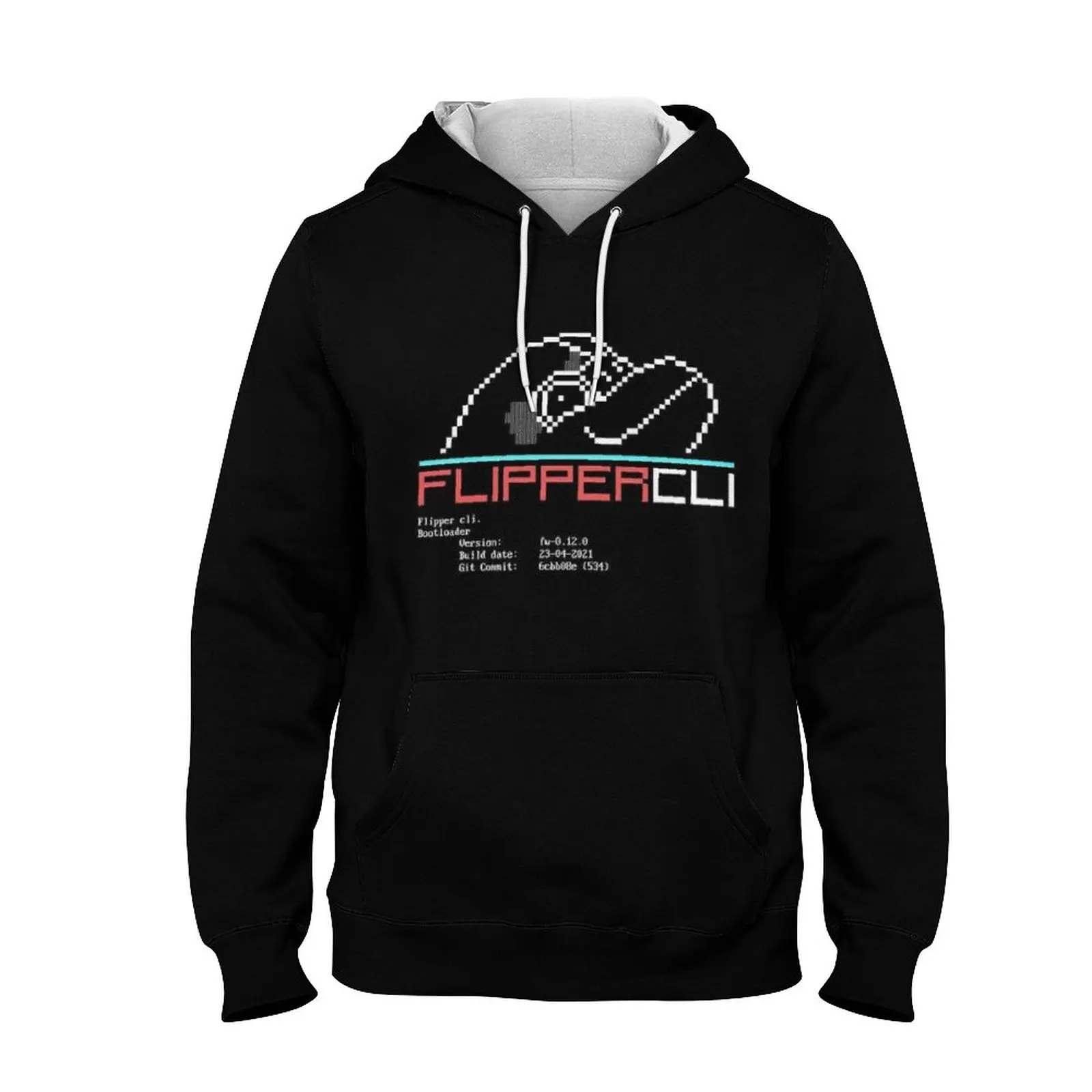 Jumeast 3D Flipper Zero Hacker Printed Men Hoodies Cute Animal Dolphin Digital Technology Futuristic Hooded Sweatshirts Clothes