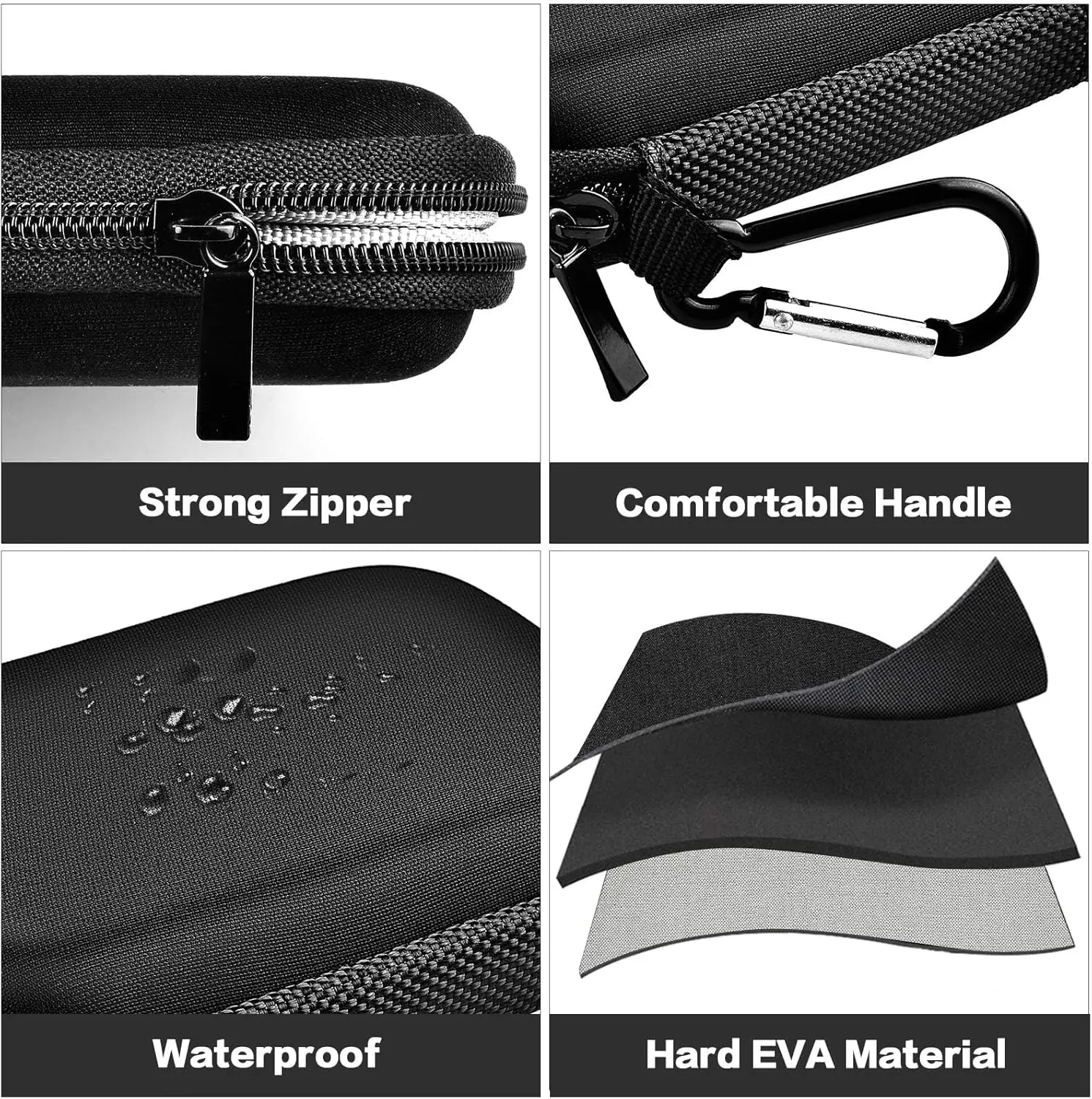 Custodia per SSD portatile estremo SanDisk 500GB/ 1TB/ 2TB/ 4TB - Fino a 1050MB/s - USB-C, USB 3.2 Gen 2 - Esterno (solo borsa)