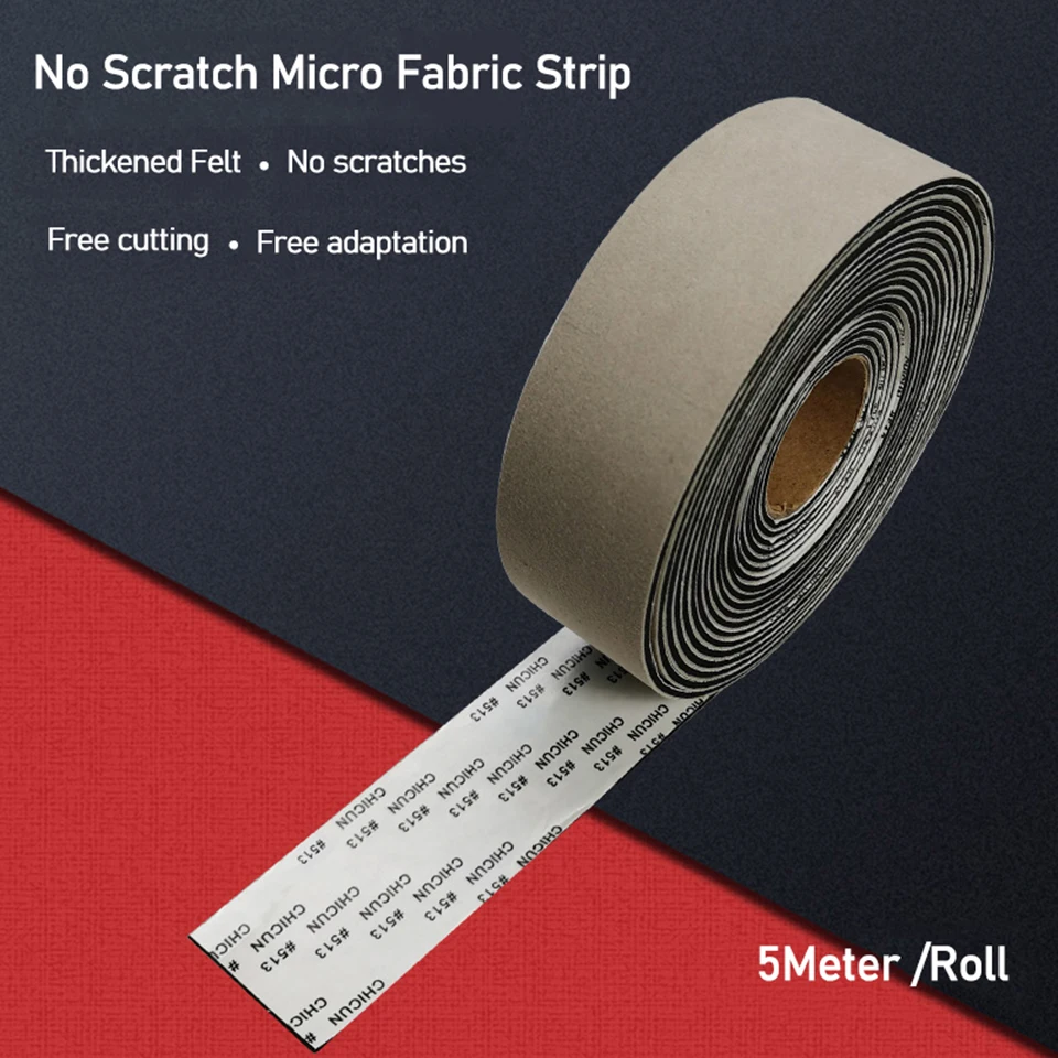 

Серые бархатные патчи-скакели с клейкой подложкой — защита от царапин для инструментов для установки винила, PPF и тонировки окон KLT-18R