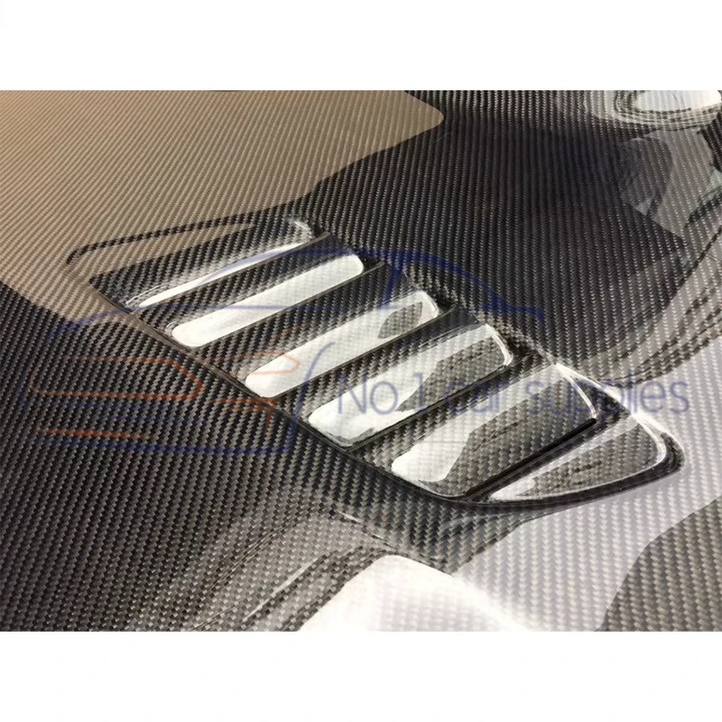 Top Material Real Carbon Fiber Hood Scoop Bonnet Car Bumpers Car Hoods For 3 Series E92 M3 V Style