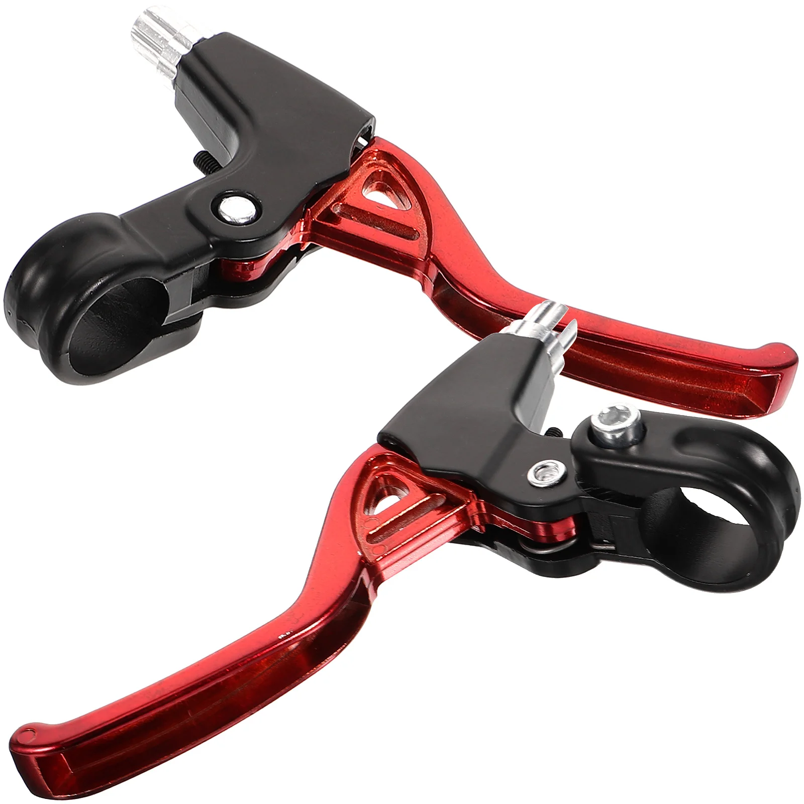 

Bicycle Speed Racing All-aluminum Brake Handle Pair (red) 2pcs Brakes Bike Universal Cycling Alloy Parts Levers Bicycles