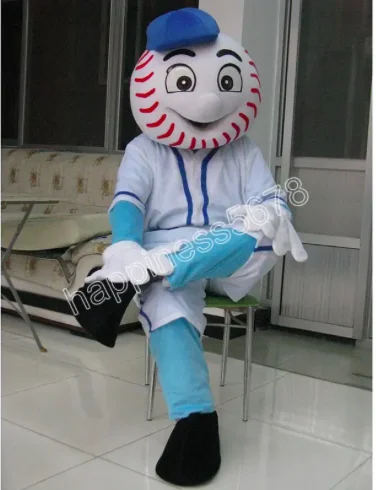 

New Adult Hot Sale Foam baseball Fancy Cartoon Mascot Costume Plush Christmas Fancy Dress Halloween Mascot Costume